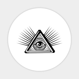 All Seeing Eye Magnet